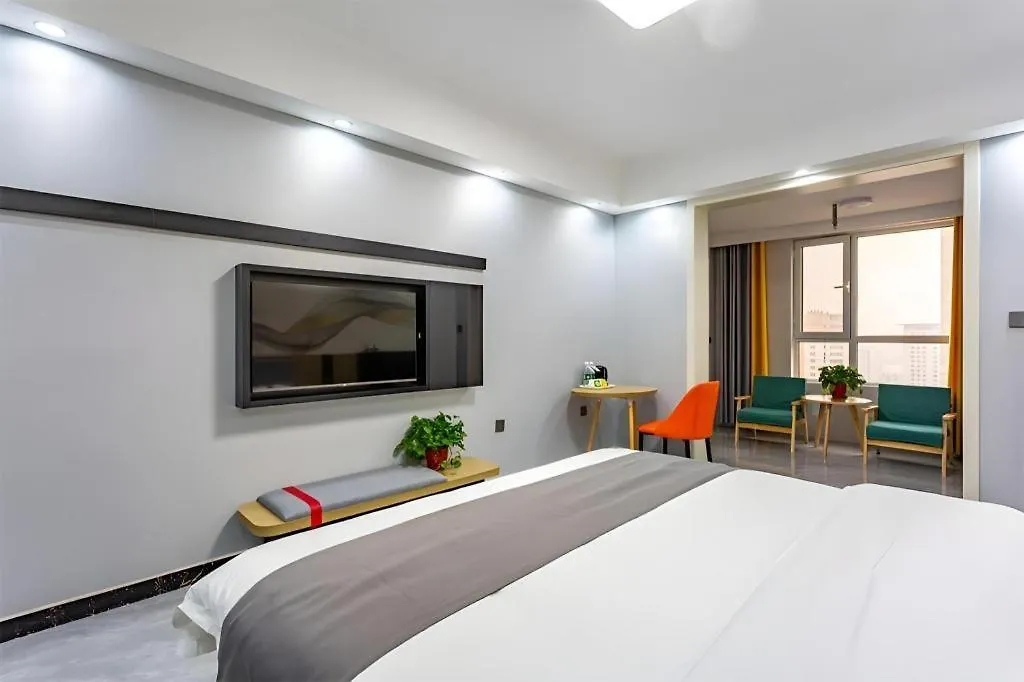 ** Отель Thank Inn Henan Zhoukou Chuanhui District Zhoukou Avenue Municipal Government Китай